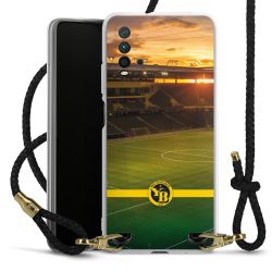 Carry Case Transparent Leather black/gold