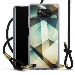 Carry Case Transparent Leather black/gold