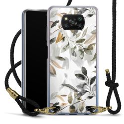 Carry Case Transparent Leather black/gold