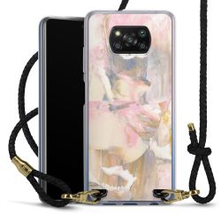 Carry Case Transparent Leather black/gold