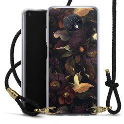 Carry Case Transparent Leather black/gold