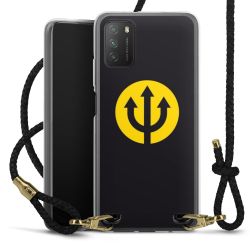 Carry Case Transparent Leather black/gold