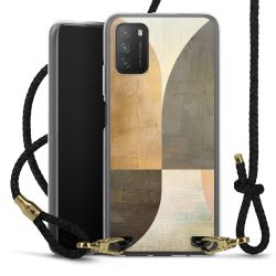 Carry Case Transparent Leather black/gold