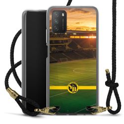 Carry Case Transparent Leather black/gold