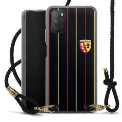 Carry Case Transparent Leather black/gold