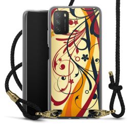 Carry Case Transparent Leather black/gold