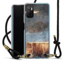 Carry Case Transparent Leather black/gold