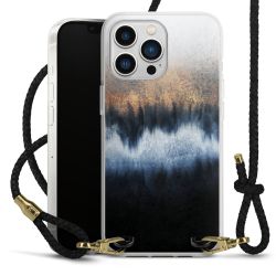 Carry Case Transparent Leather black/gold