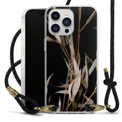 Carry Case Transparent Leather black/gold