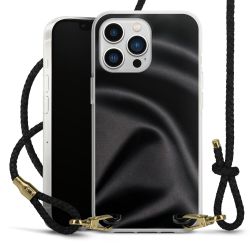 Carry Case Transparent Leather black/gold