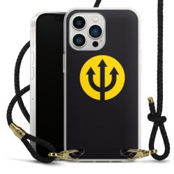 Carry Case Transparent Leather black/gold