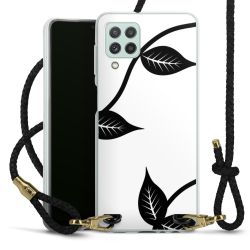 Carry Case Transparent Leather black/gold