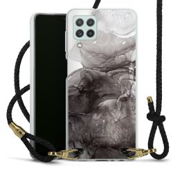 Carry Case Transparent Leather black/gold