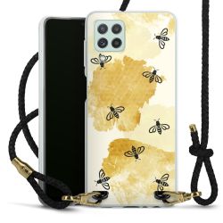 Carry Case Transparent Leather black/gold