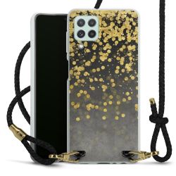 Carry Case Transparent Leather black/gold