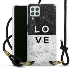 Carry Case Transparent Leather black/gold