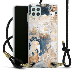 Carry Case Transparent Leather black/gold