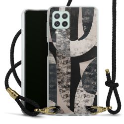 Carry Case Transparent Leather black/gold