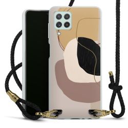 Carry Case Transparent Leather black/gold