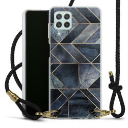 Carry Case Transparent Leather black/gold