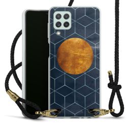 Carry Case Transparent Leather black/gold