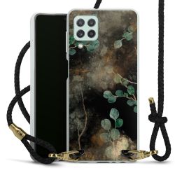 Carry Case Transparent Leather black/gold