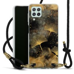 Carry Case Transparent Leather black/gold