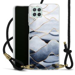 Carry Case Transparent Leather black/gold