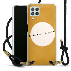 Carry Case Transparent Leather black/gold