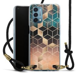 Carry Case Transparent Leather black/gold