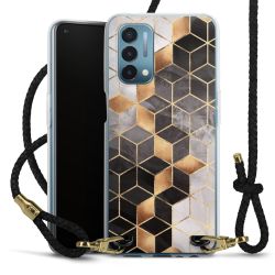 Carry Case Transparent Leather black/gold