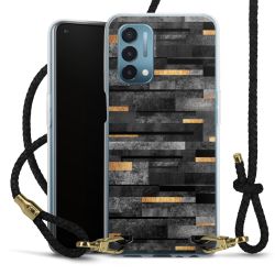 Carry Case Transparent Leather black/gold