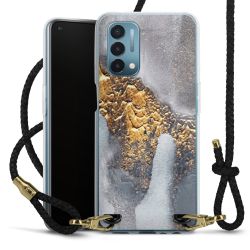 Carry Case Transparent Leather black/gold