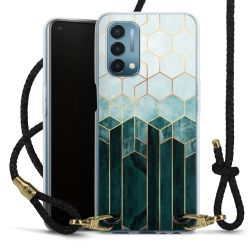 Carry Case Transparent Leather black/gold