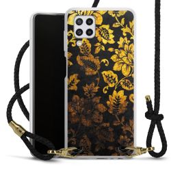 Carry Case Transparent Leather black/gold