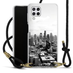 Carry Case Transparent Leather black/gold