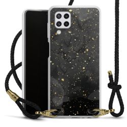 Carry Case Transparent Leather black/gold