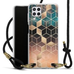 Carry Case Transparent Leather black/gold