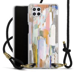 Carry Case Transparent Leather black/gold