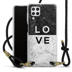 Carry Case Transparent Leather black/gold