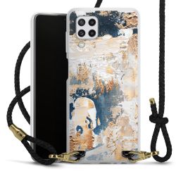 Carry Case Transparent Leather black/gold