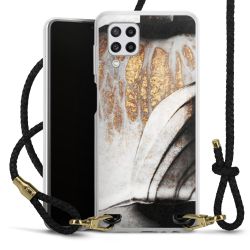 Carry Case Transparent Leather black/gold