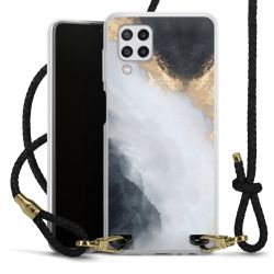 Carry Case Transparent Leather black/gold