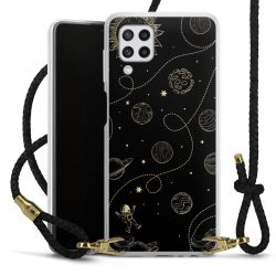 Carry Case Transparent Leather black/gold