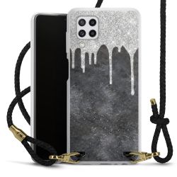 Carry Case Transparent Leather black/gold