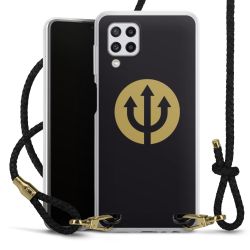 Carry Case Transparent Leather black/gold