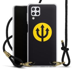 Carry Case Transparent Leather black/gold