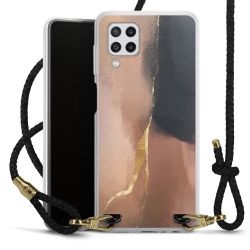 Carry Case Transparent Leather black/gold