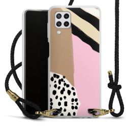 Carry Case Transparent Leather black/gold