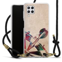 Carry Case Transparent Leather black/gold